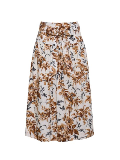Cara Cara Jiya Skirt
A Soft Sweep of Tiers, Cinched with a Sash