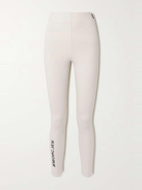 Moncler Grenoble Printed stretch-jersey leggings