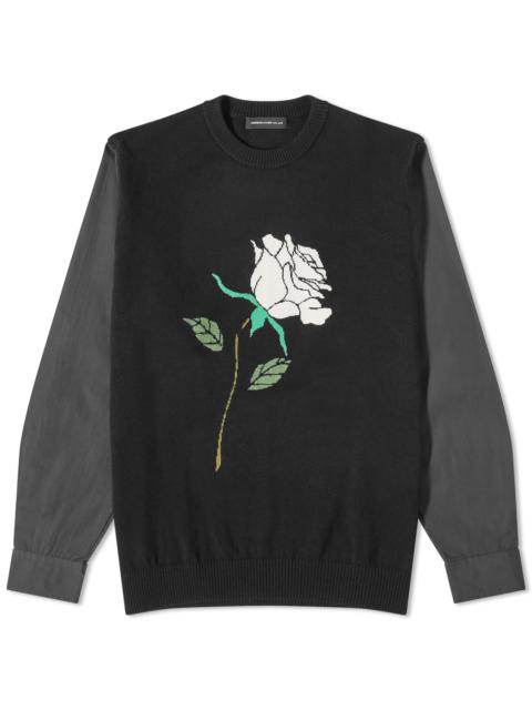 Undercover Rose Cashmere Crew Knit