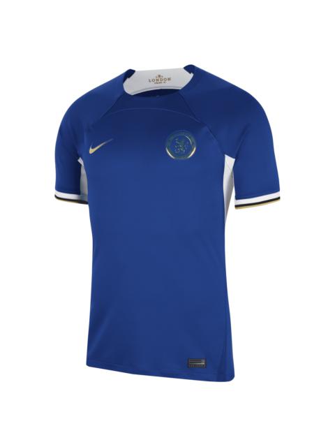 Moisés Caicedo Chelsea 2023/24 Stadium Home Nike Men's Dri-FIT Soccer Jersey