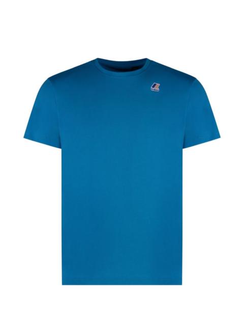K-WAY crew-neck cotton T-shirt