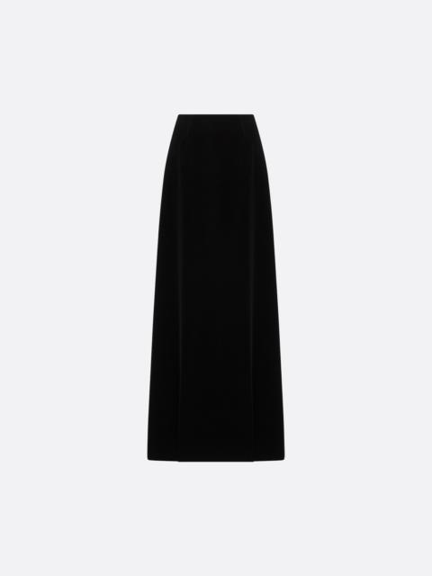 Long Flared Skirt