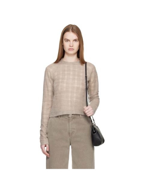 mfpen Beige Raglan LS T-shirt