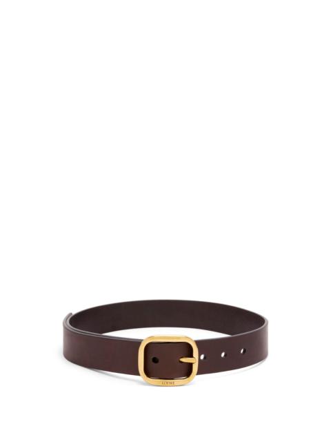 Loewe Rounded soft belt in classic calfskin