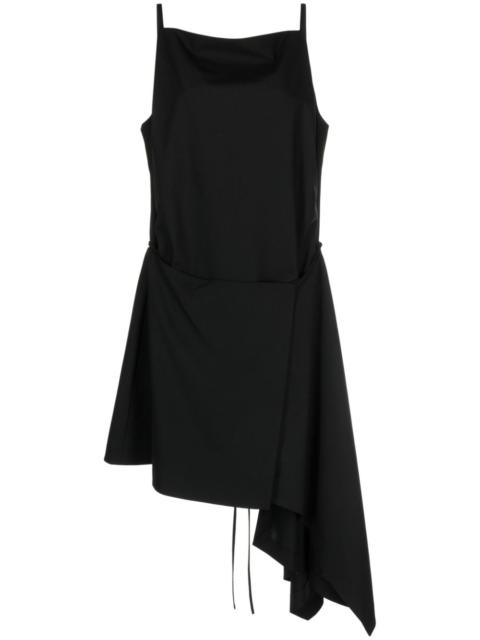 JUUN.J asymmetric-hem sleeveless minidress