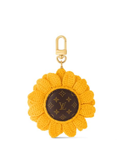Louis Vuitton Sunflower Crochet Bag Charm