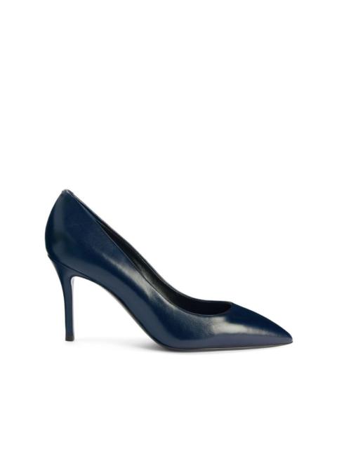 Lucrezia point-toe leather pumps