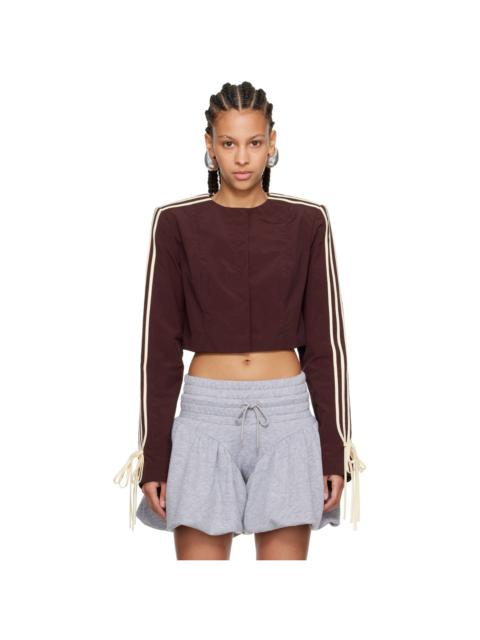 FIDAN NOVRUZOVA Burgundy Giada Jacket