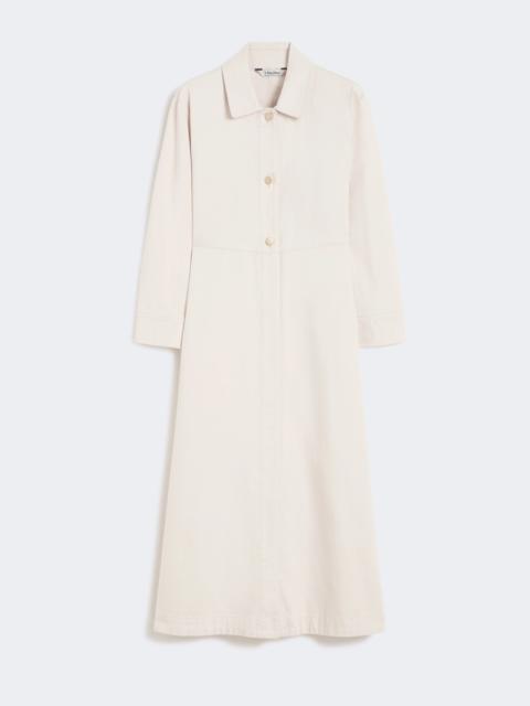 'S Max Mara Cotton bull denim shirt dress - SAND
