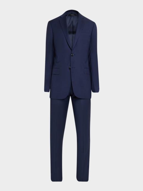 GIORGIO ARMANI Men's Soft Virgin Wool Two-Piece Suit