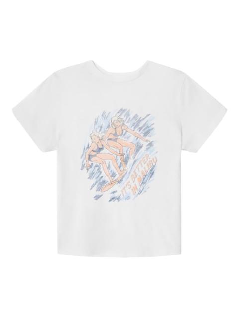 RE/DONE Surfer Girls graphic T-shirt