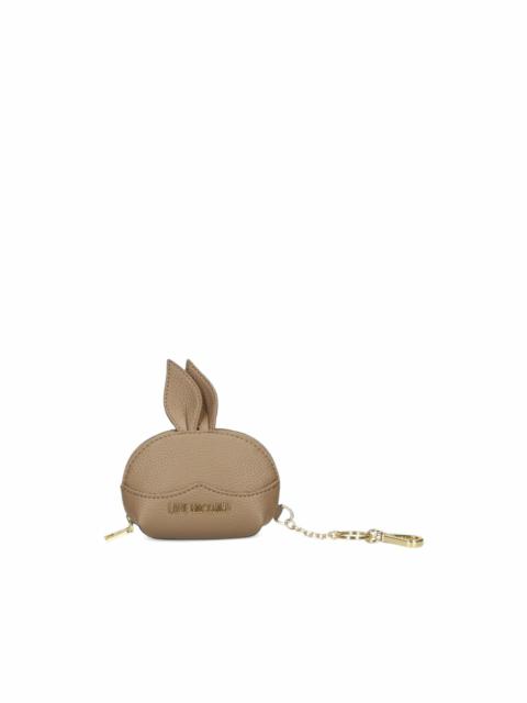 Moschino rabbit-shaped keyring