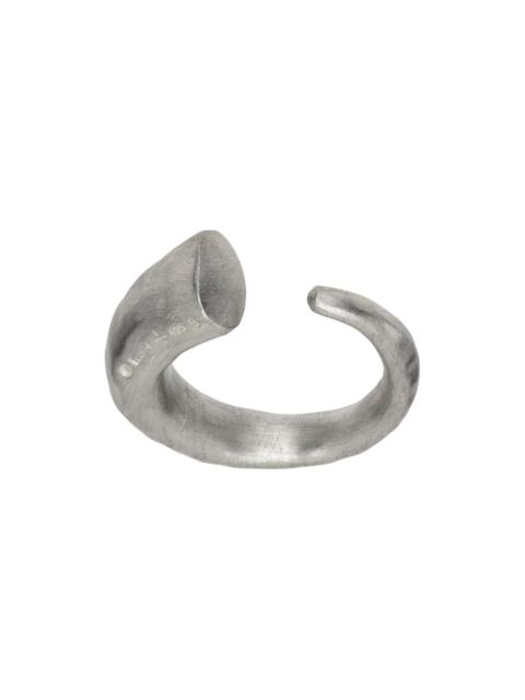 Parts of Four Silver Little Horn Ring