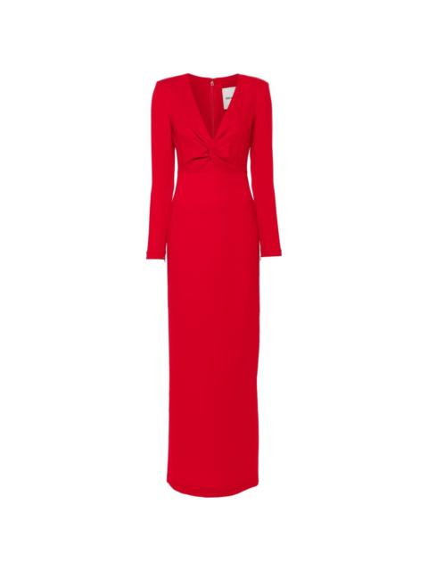 ROLAND MOURET cady gown