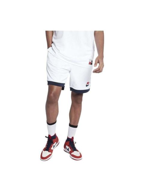 Nike Nike SB Logo Basketball Shorts 'White Black' 887094-101