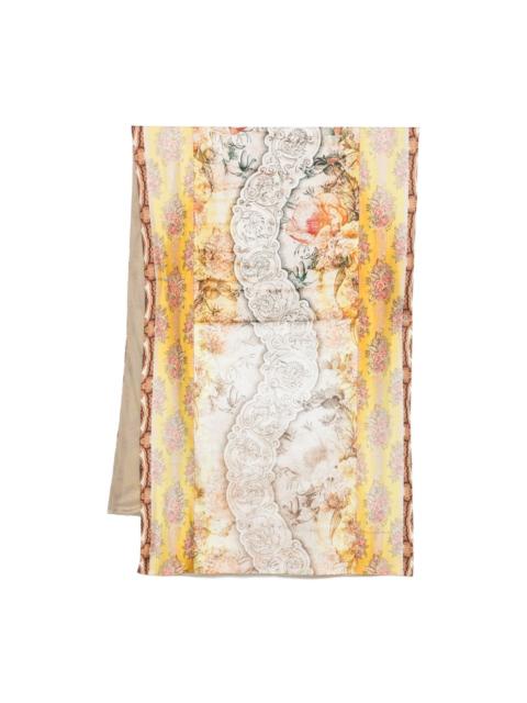 Pierre-Louis Mascia floral-motif scarf