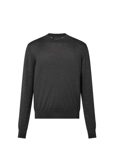 Louis Vuitton Silk And Cashmere Blend Crewneck
