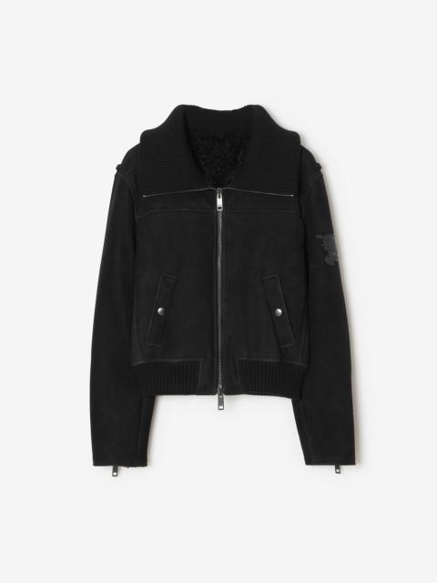Burberry Suede Landport Jacket