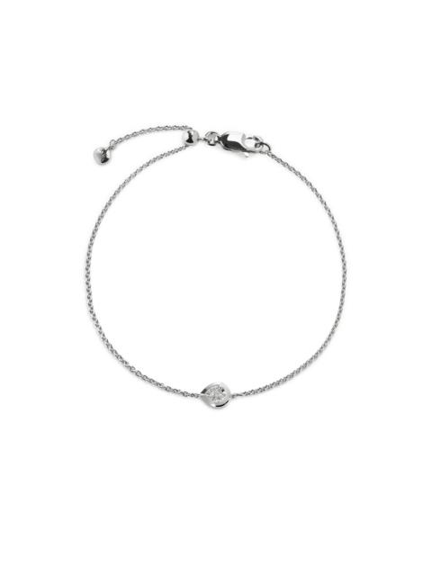 MONICA VINADER Pear Diamond bracelet