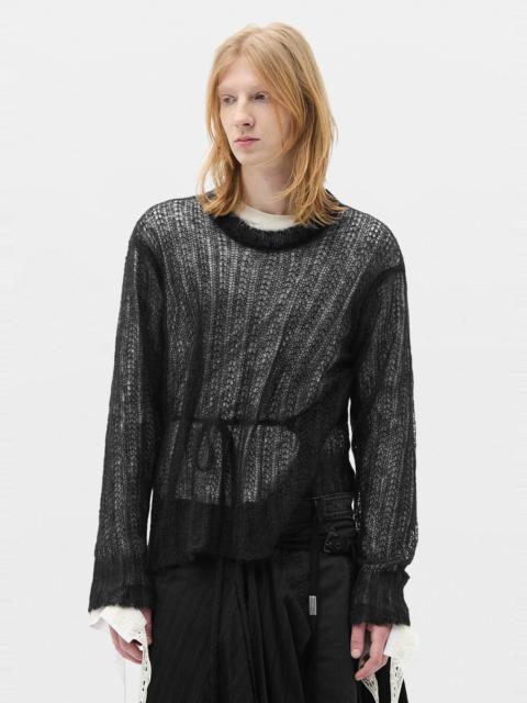Ann Demeulemeester Levar Crew Neck High Comfort Sweater
