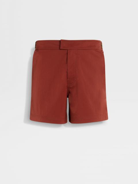 ZEGNA ZEGNA 232 ROAD BRAND MARK SWIM TRUNKS