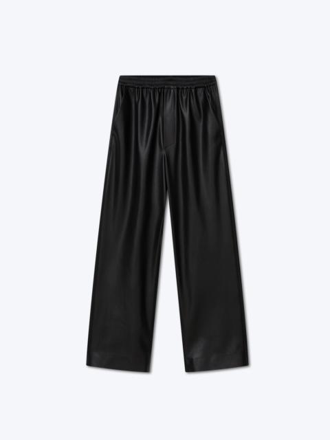 Nanushka ODESSA - OKOBOR™ alt-leather pants - Black