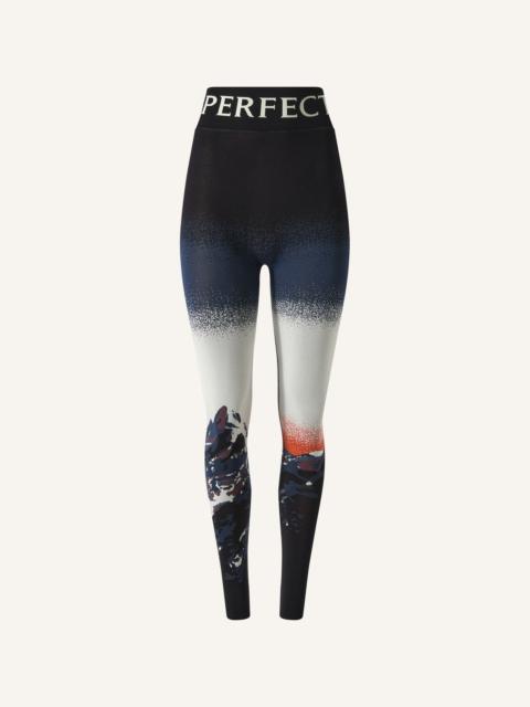 PERFECT MOMENT Jacquard Base Layer Legging