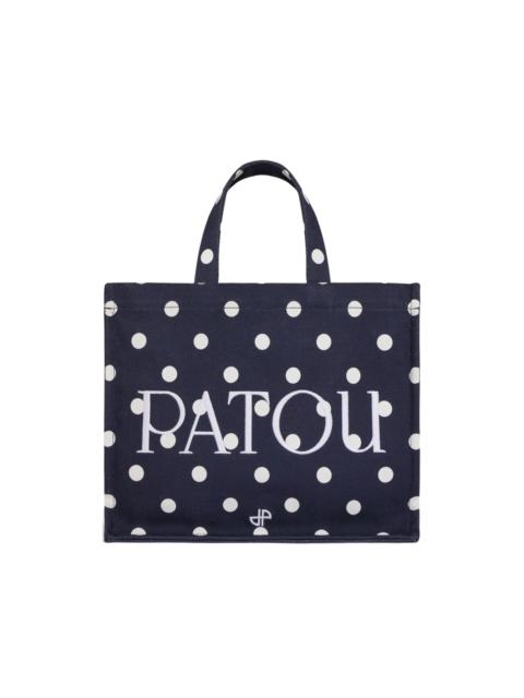 PATOU medium logo-print tote bag