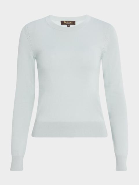 Long-Sleeve Cashmere Sweater