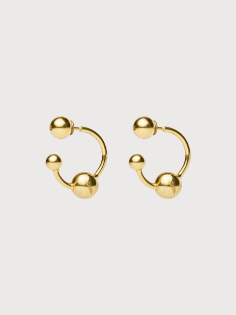 Jean Paul Gaultier THE GOLD-TONE PIERCING EARRINGS