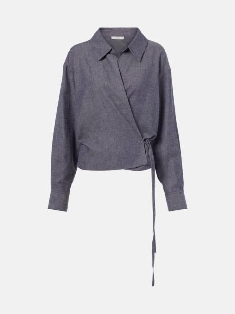Vince Wrap blouse