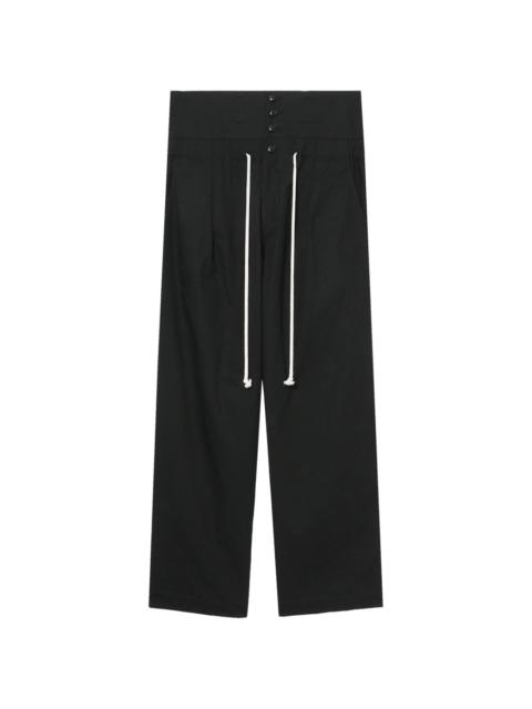 Yohji Yamamoto high-waist wide-leg trousers