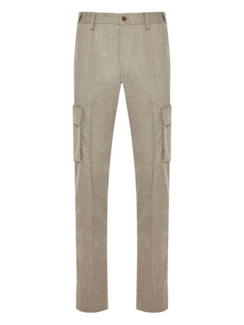 CORNELIANI cargo straight-leg trousers