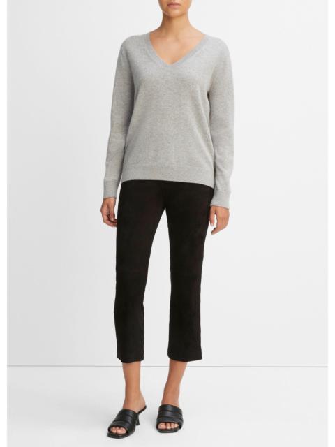 Vince Cashmere Weekend V-Neck Sweater