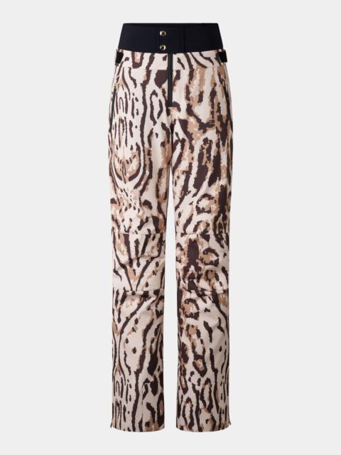 Maren Ski pants in Brown/Beige