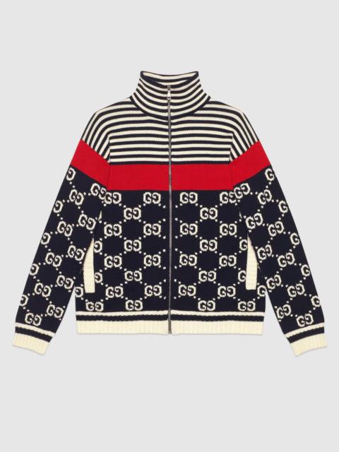 Cotton GG striped jacket 