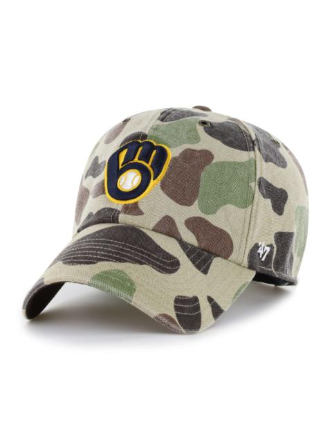 Carhartt Milwaukee Brewers '47 Camo Clean Up