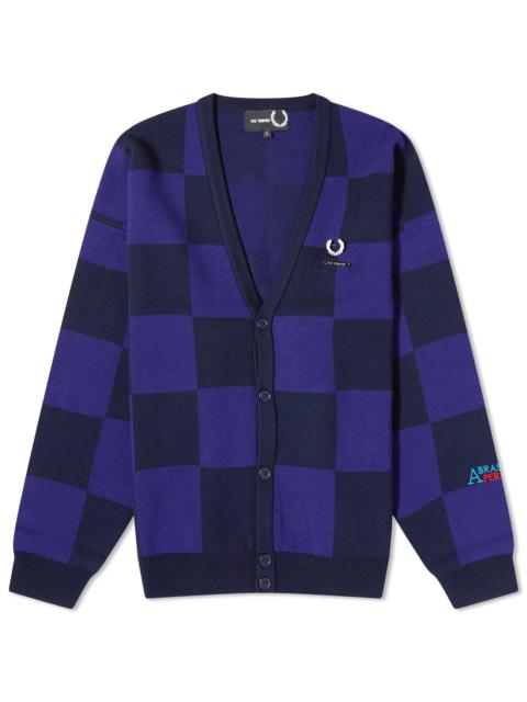 Fred Perry Fred Perry x Raf Simons Checkerboard Cardigan