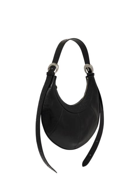 Marine Serre Embossed Leather Eclips Crossbody