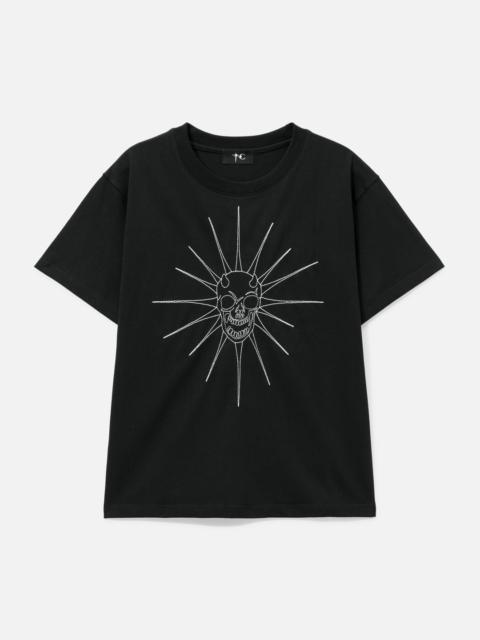 Thug Club RIDING SKULL STITCH T-SHIRT