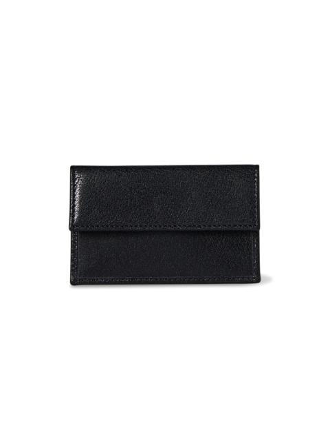 The Row Two Leather Card Case black