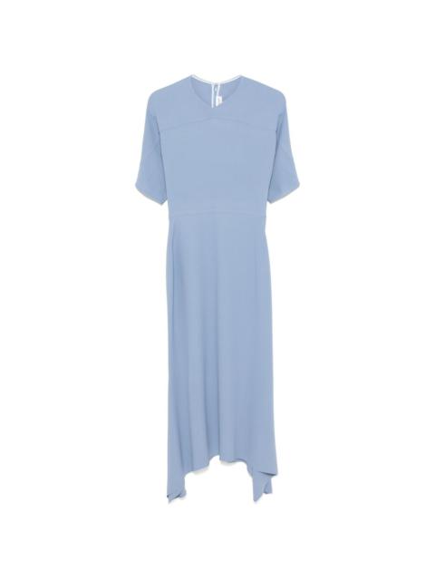Folded midi dress