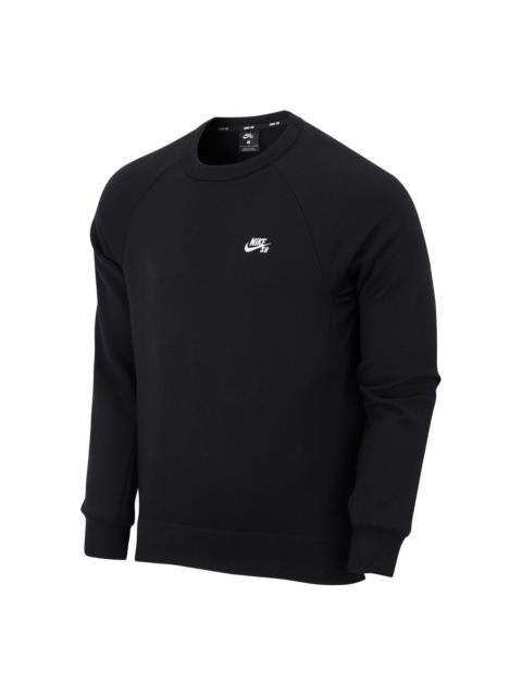 Nike Nike SB Icon Crew Sweatshirt 'Black' AQ9564-010