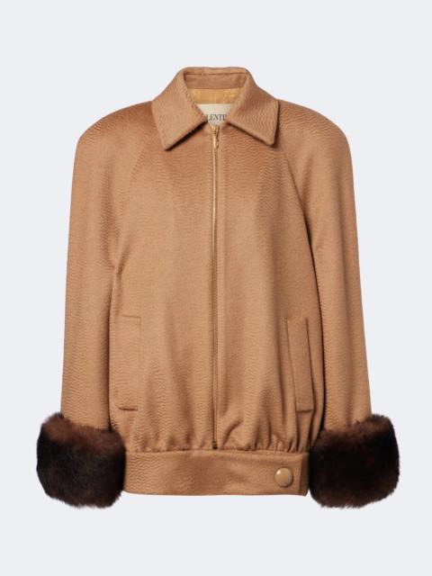 Valentino Camel blouson jacket