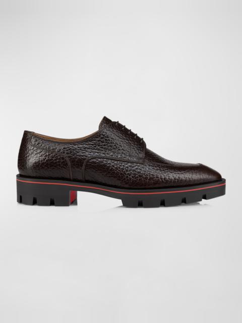 Men's Davisol Grained Leather Derby Shoes