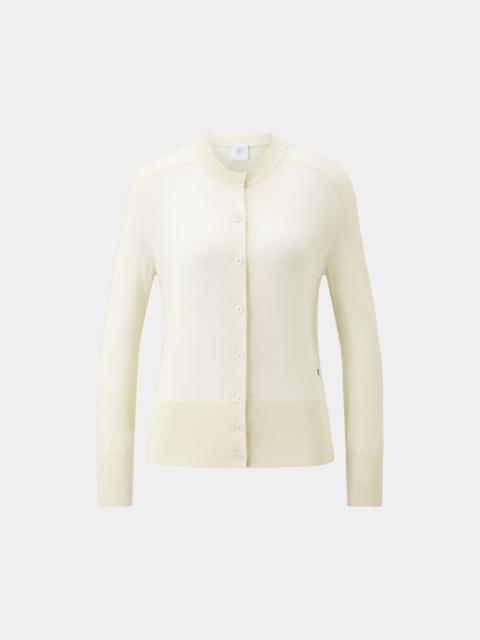 BOGNER Ilma knit jacket in Vanilla