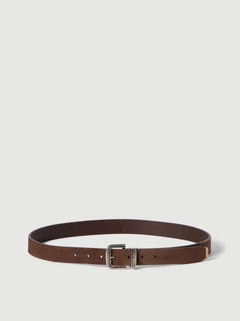 Brunello Cucinelli Reversed leather belt