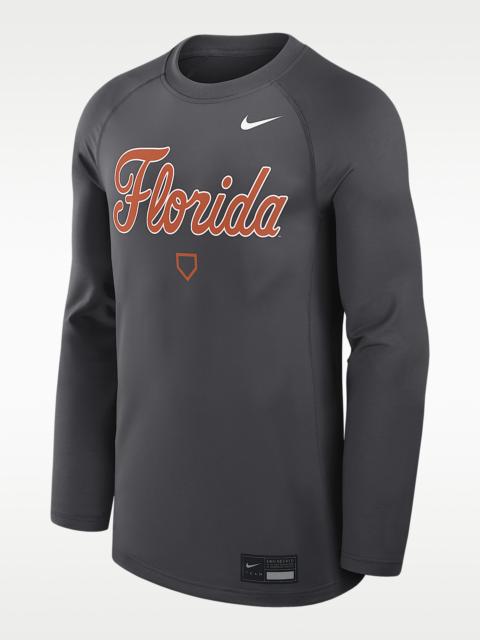 Nike Florida Dugout Game Time Men's Nike Dri-FIT College Long-Sleeve T-Shirt