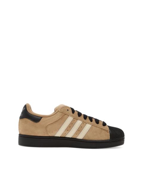 adidas Superstar II suede sneakers