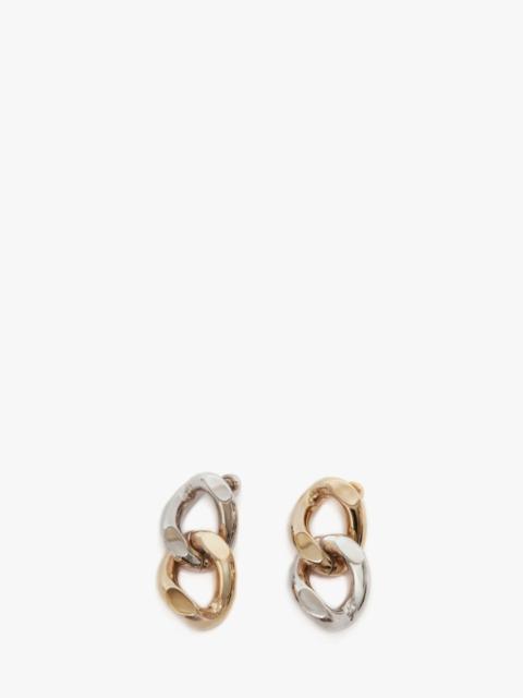 JW Anderson CHAIN LINK DROP EARRINGS